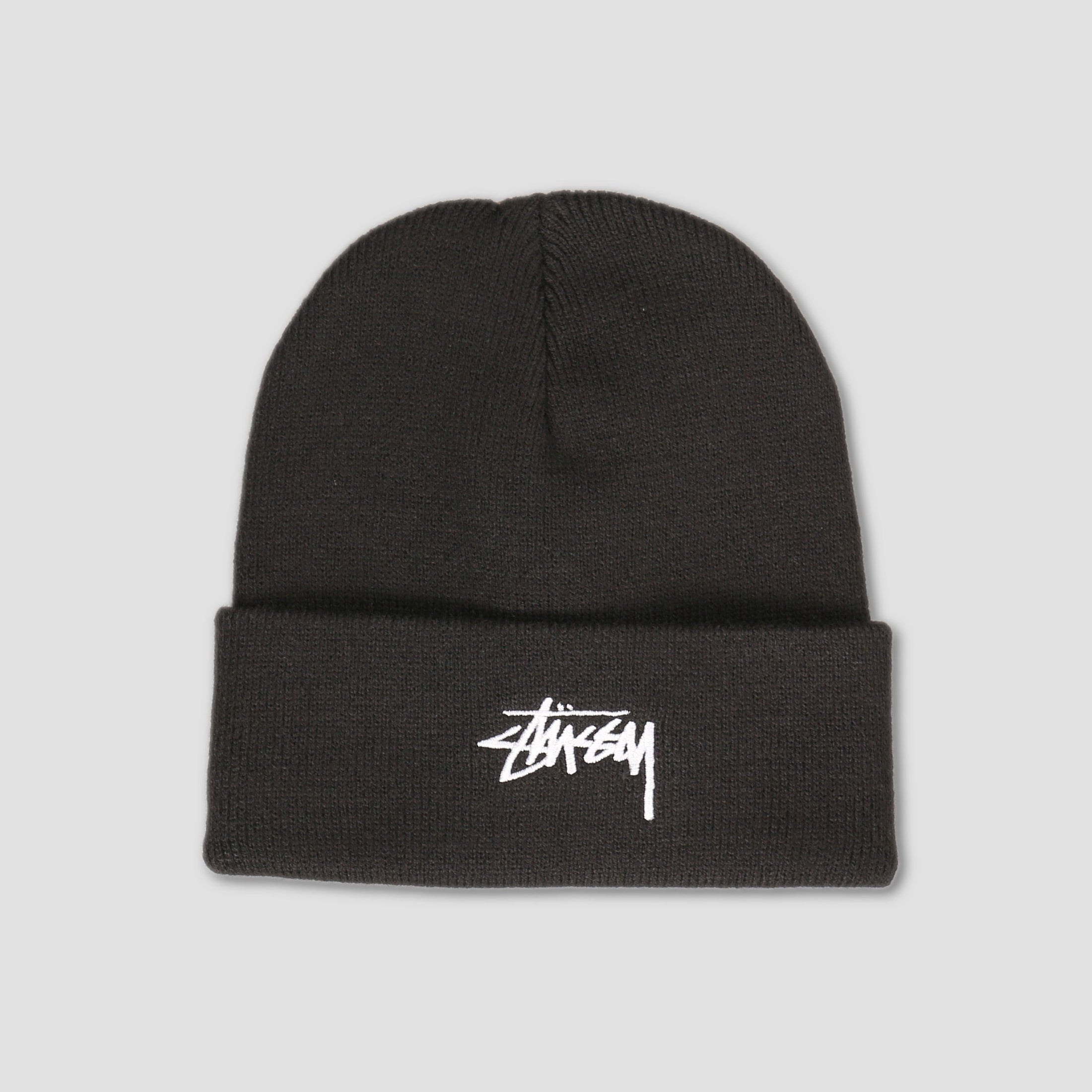 Stussy Stock Cuff Beanie Black