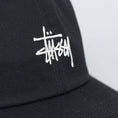 Load image into Gallery viewer, Stussy Stock Low Pro Cap Black / White
