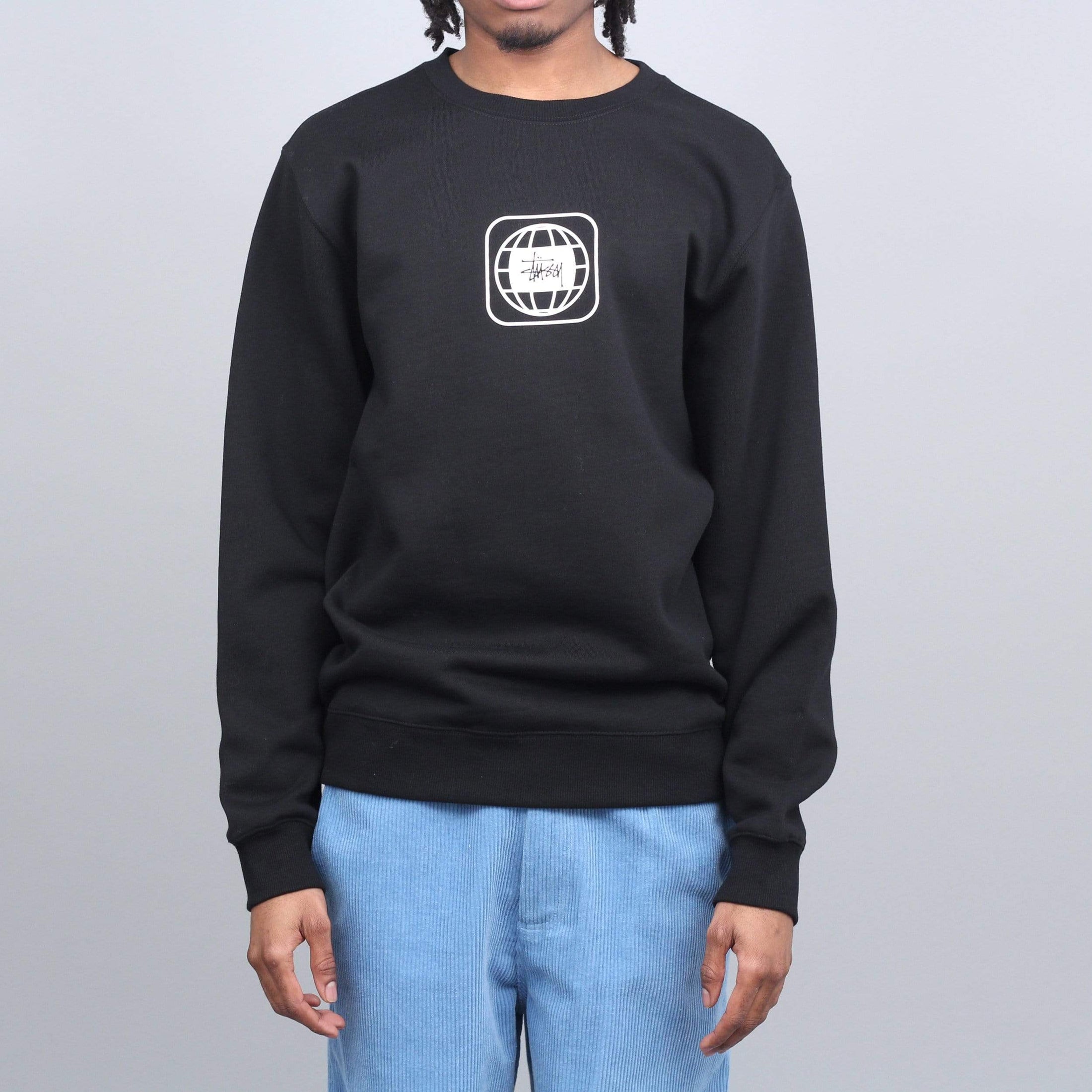 Stussy Universal Crew Black