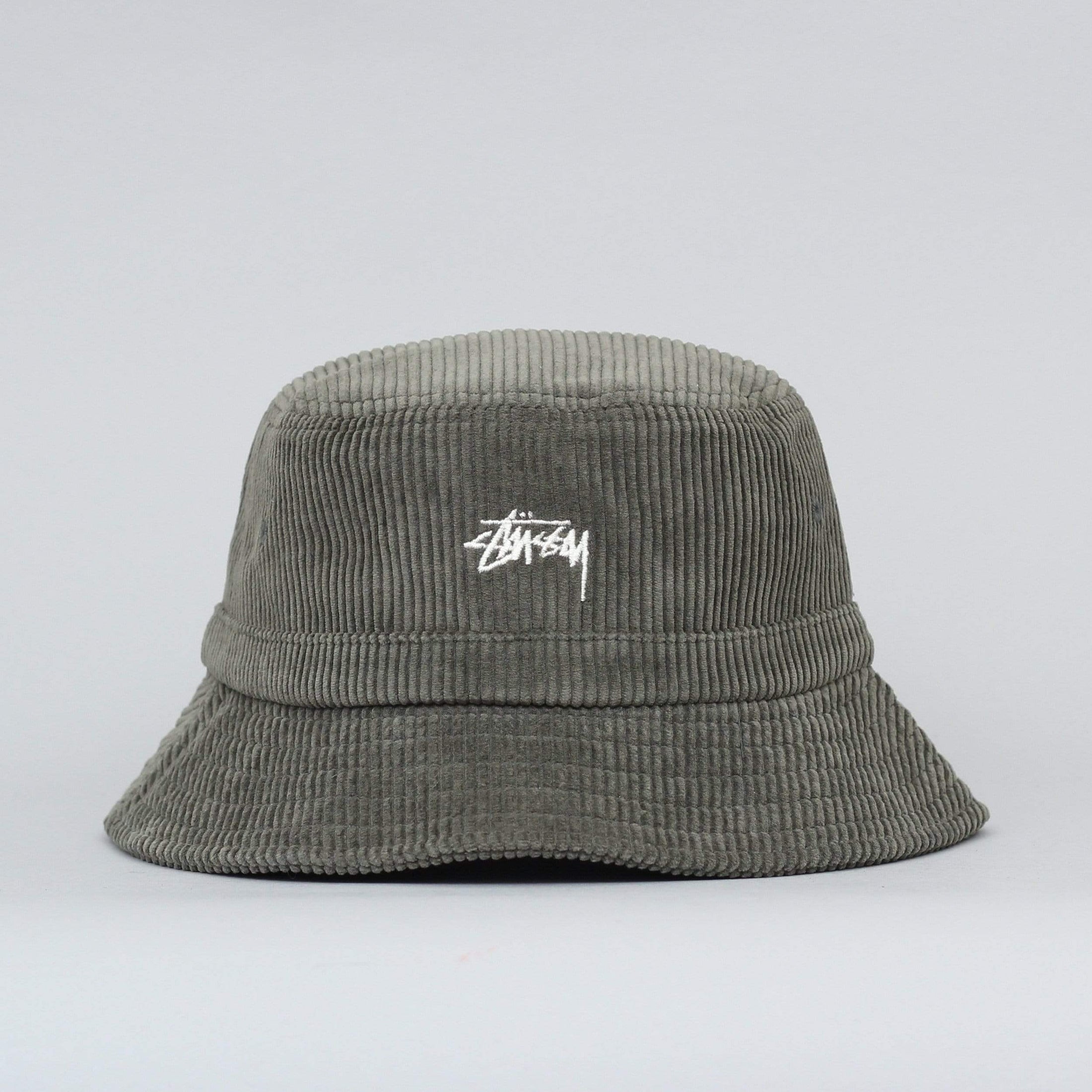 Stussy Corduroy Bucket Hat Olive