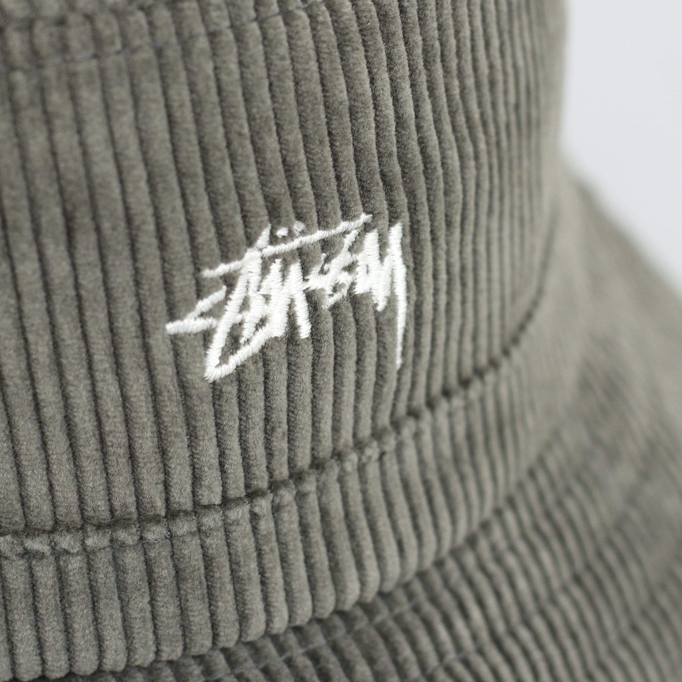Stussy Corduroy Bucket Hat Olive