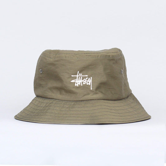 Stussy Reversible Bucket Hat Green