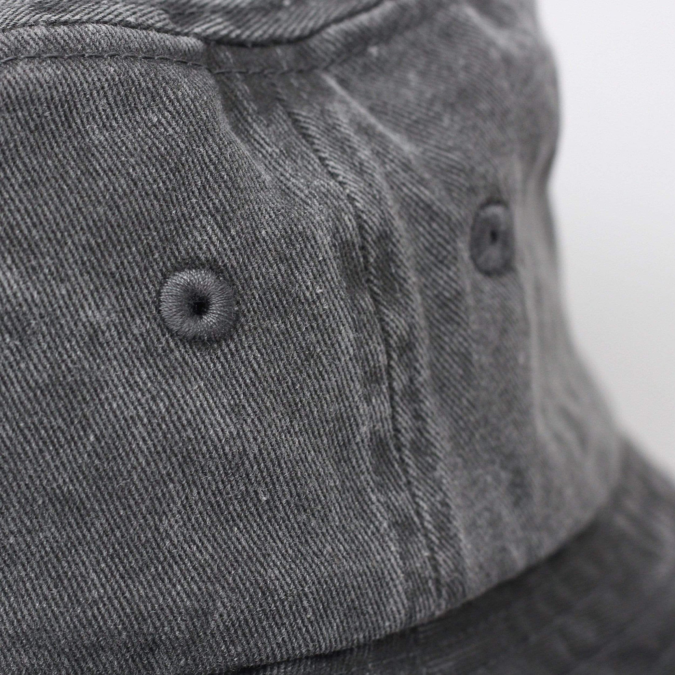 Stussy Stock Washed Bucket Hat Black