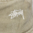 Load image into Gallery viewer, Stussy Stock Washed Bucket Hat Khaki
