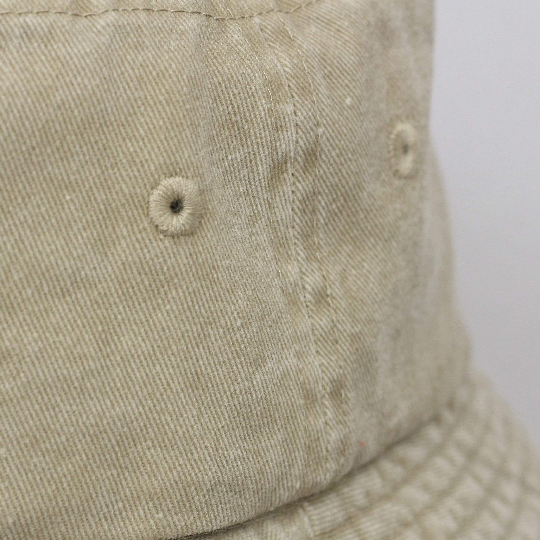 Stussy Stock Washed Bucket Hat Khaki