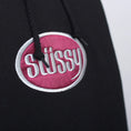Load image into Gallery viewer, Stussy Oval App Hood Black
