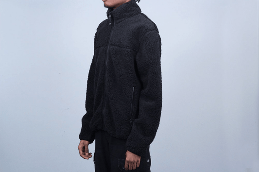 Stussy Sherpa Mock Black