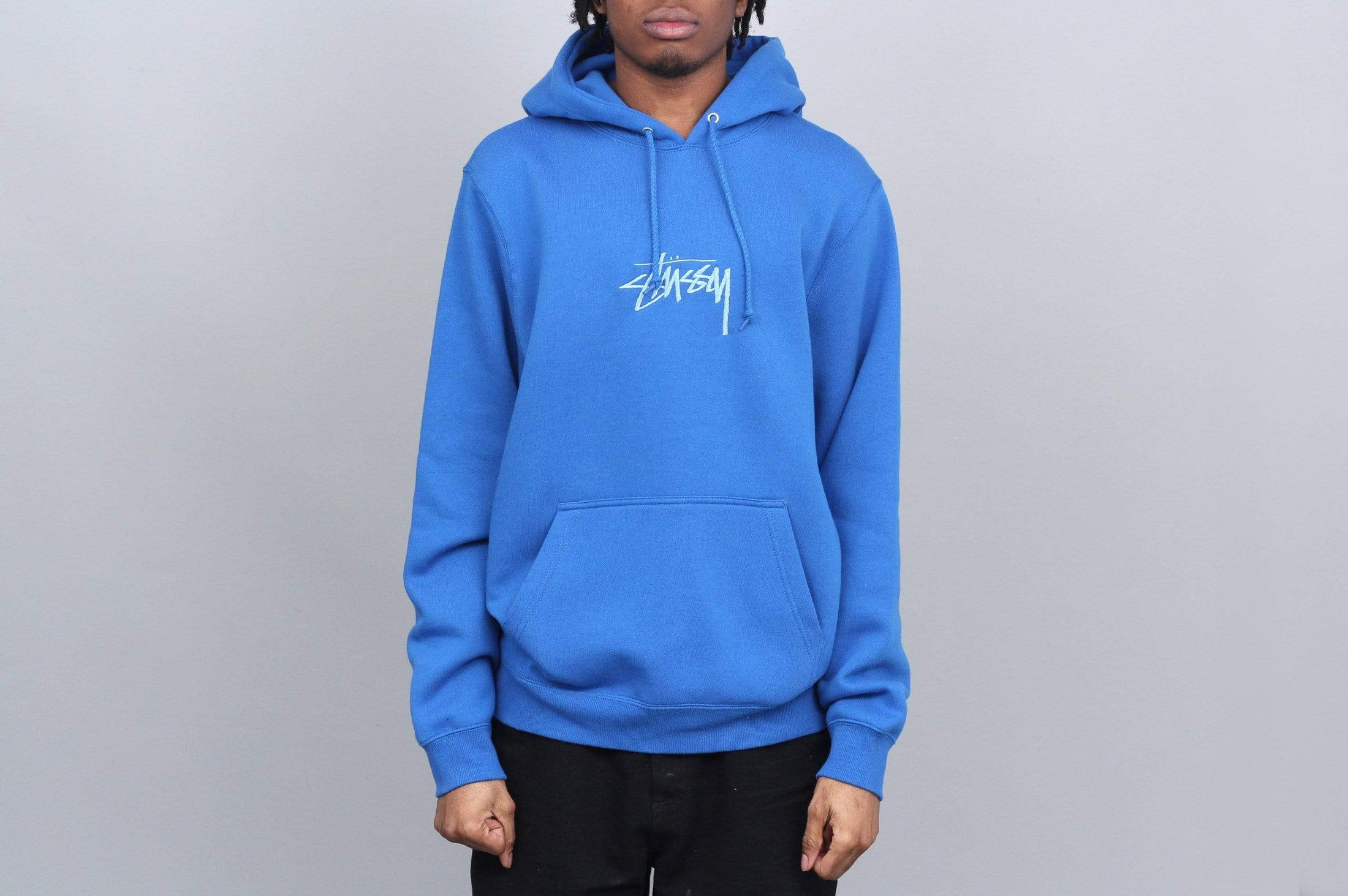 Stussy Stock Logo App Hood Blue