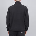 Load image into Gallery viewer, Stussy Basic Polar Fleece Mock Jacket Black
