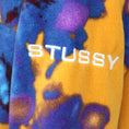 Load image into Gallery viewer, Stussy Half Zip Polar Mock Tie Dye
