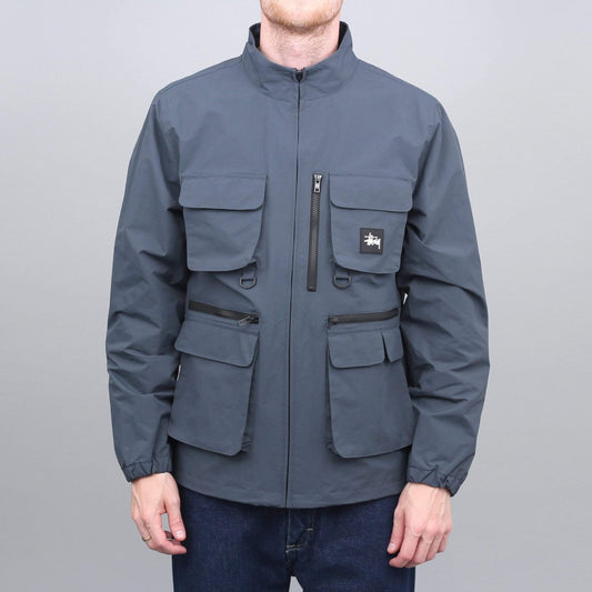 Stussy Utility Jacket Slate