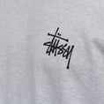 Load image into Gallery viewer, Stussy Basic Stussy T-Shirt Grey Heather / Black
