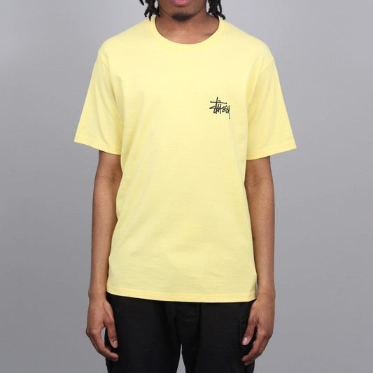 Stussy Basic Stussy T-Shirt Yellow