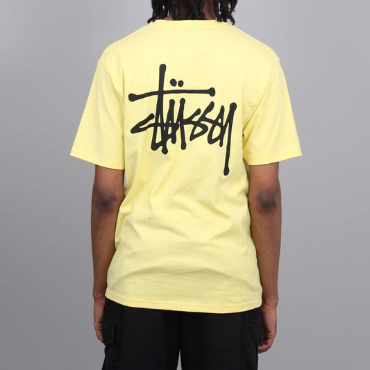Stussy Basic Stussy T-Shirt Yellow