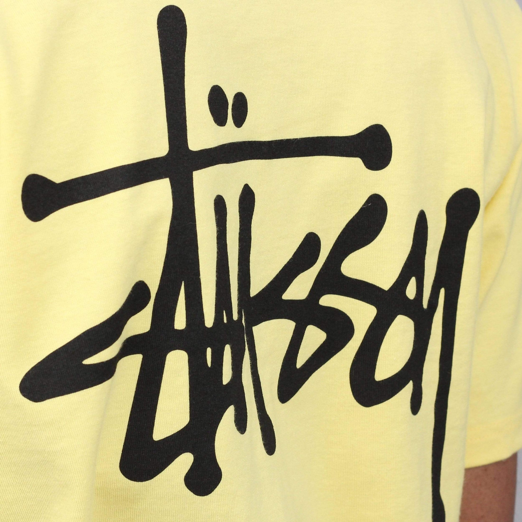 Stussy Basic Stussy T-Shirt Yellow