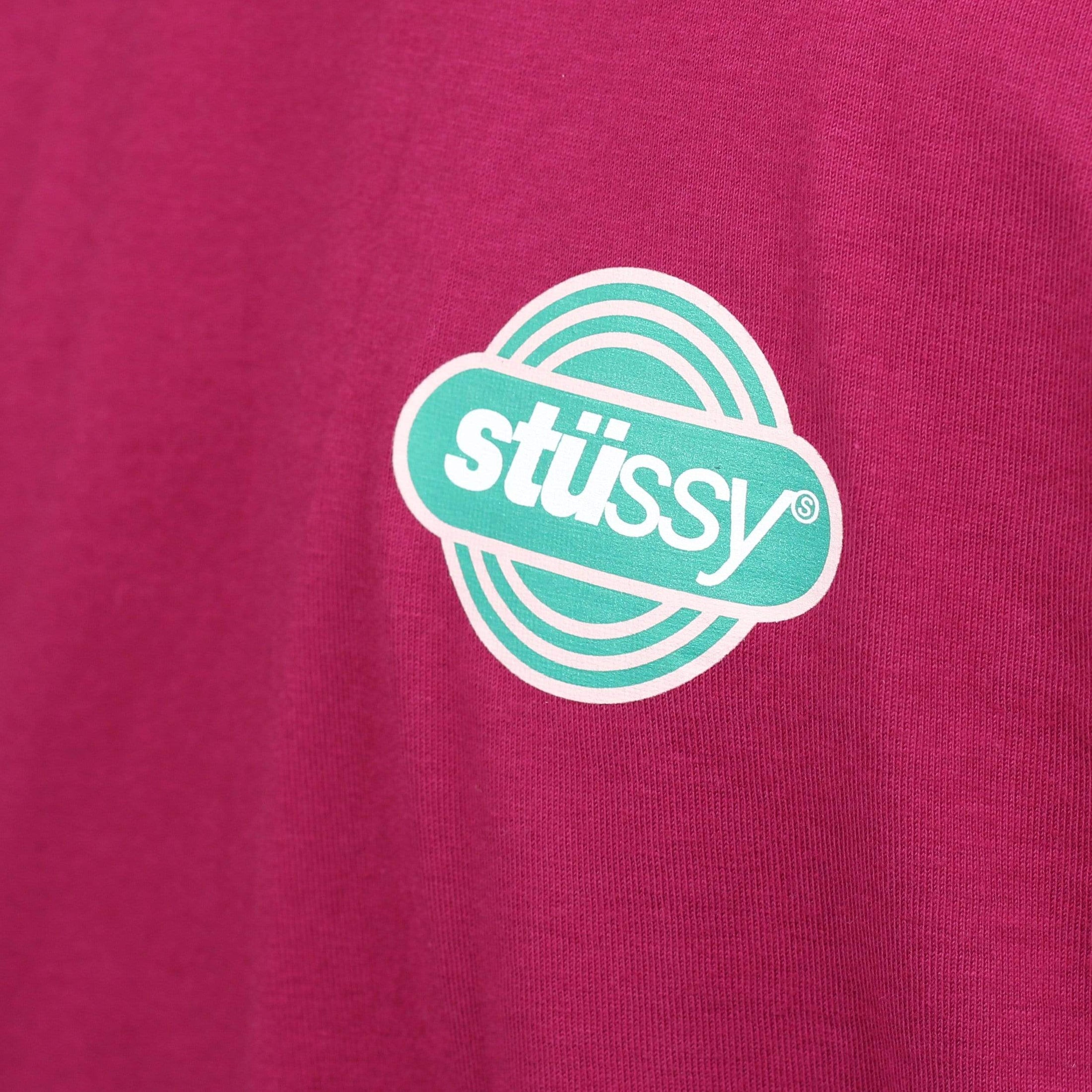 Stussy Circuit T-Shirt Wine