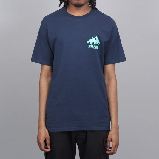 Stussy Coastline T-Shirt Navy