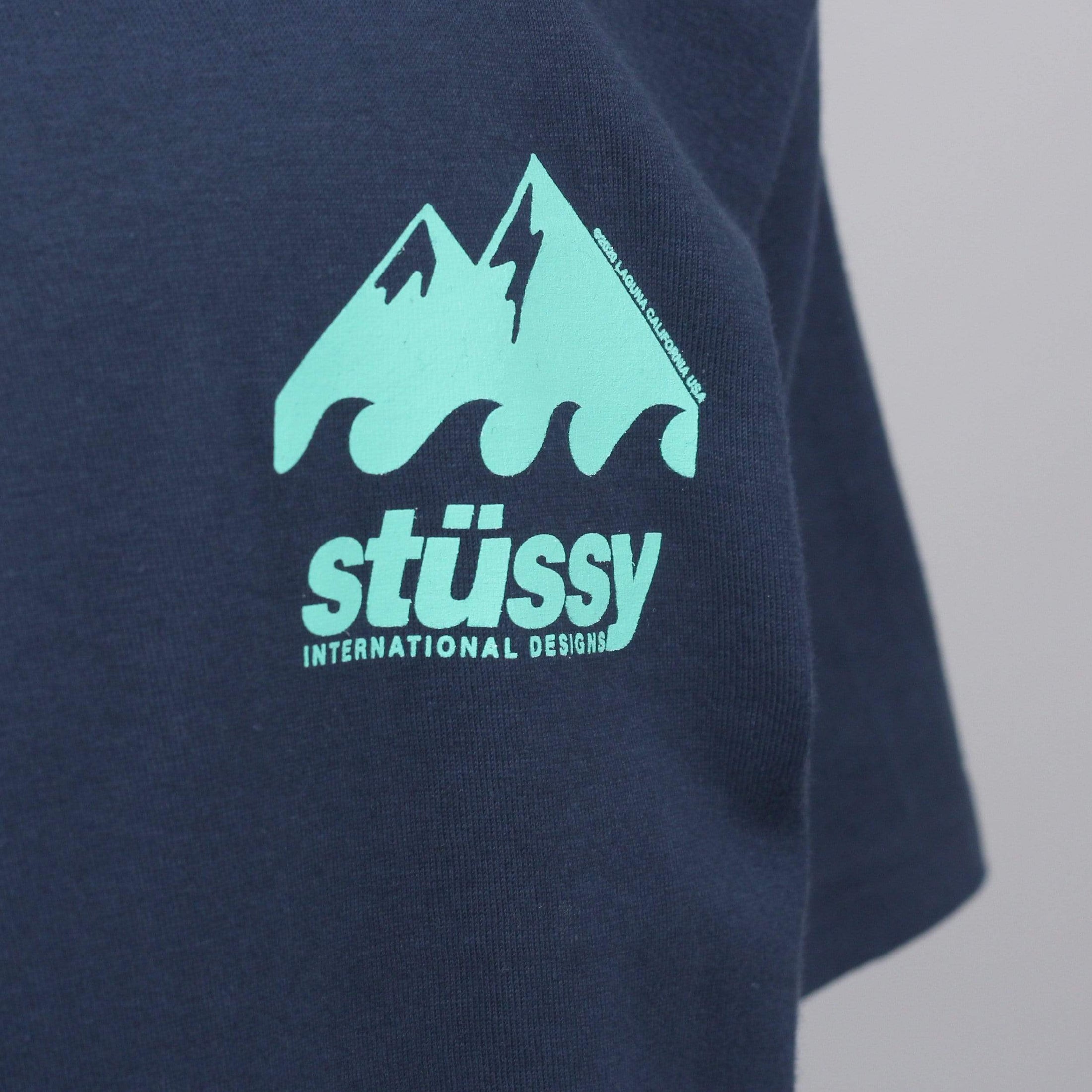 Stussy Coastline T-Shirt Navy