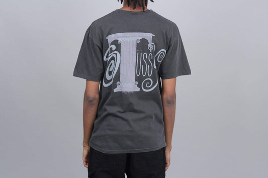 Stussy Column Pig Dyed T-Shirt Black