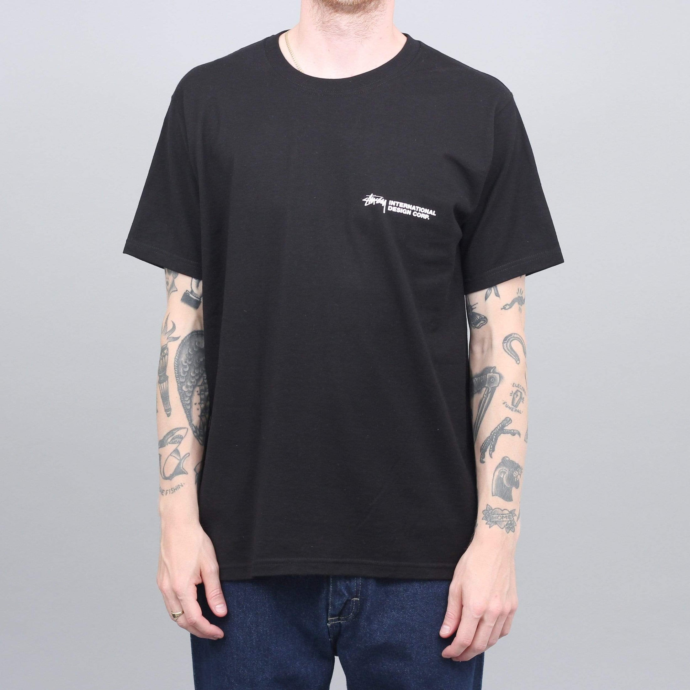 Stussy Double Mask T-Shirt Black