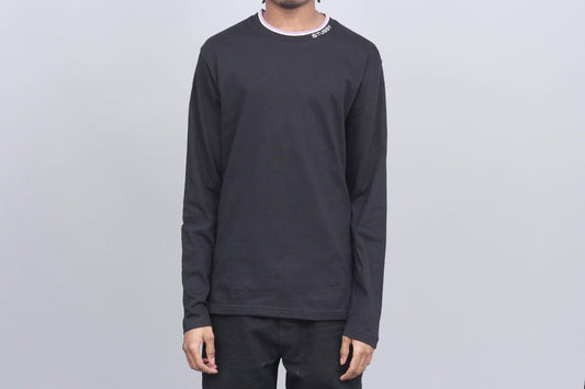 Stussy Michael Longsleeve Crew Black