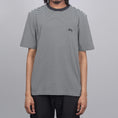 Load image into Gallery viewer, Stussy Mini Stripe Crew T-Shirt Black

