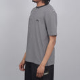 Load image into Gallery viewer, Stussy Mini Stripe Crew T-Shirt Black
