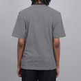 Load image into Gallery viewer, Stussy Mini Stripe Crew T-Shirt Black
