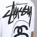 Load image into Gallery viewer, Stussy Stock Link T-Shirt White
