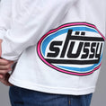 Load image into Gallery viewer, Stussy Swirl Sport Longsleeve T-Shirt White
