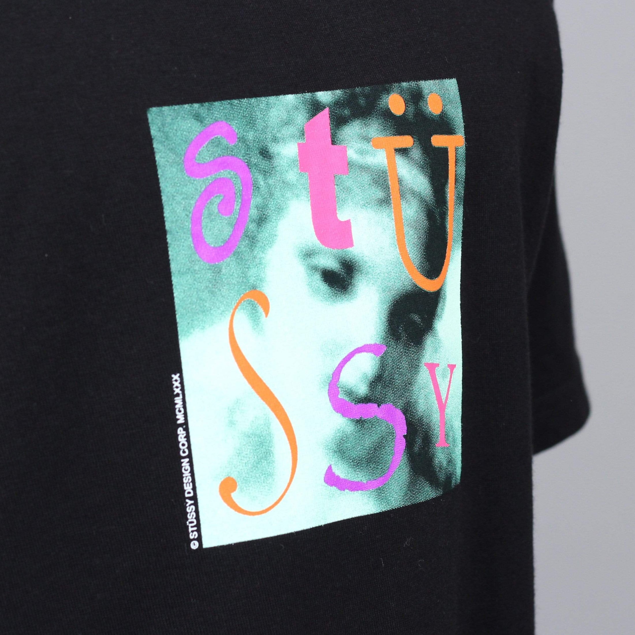 Stussy Venus Square T-Shirt Black