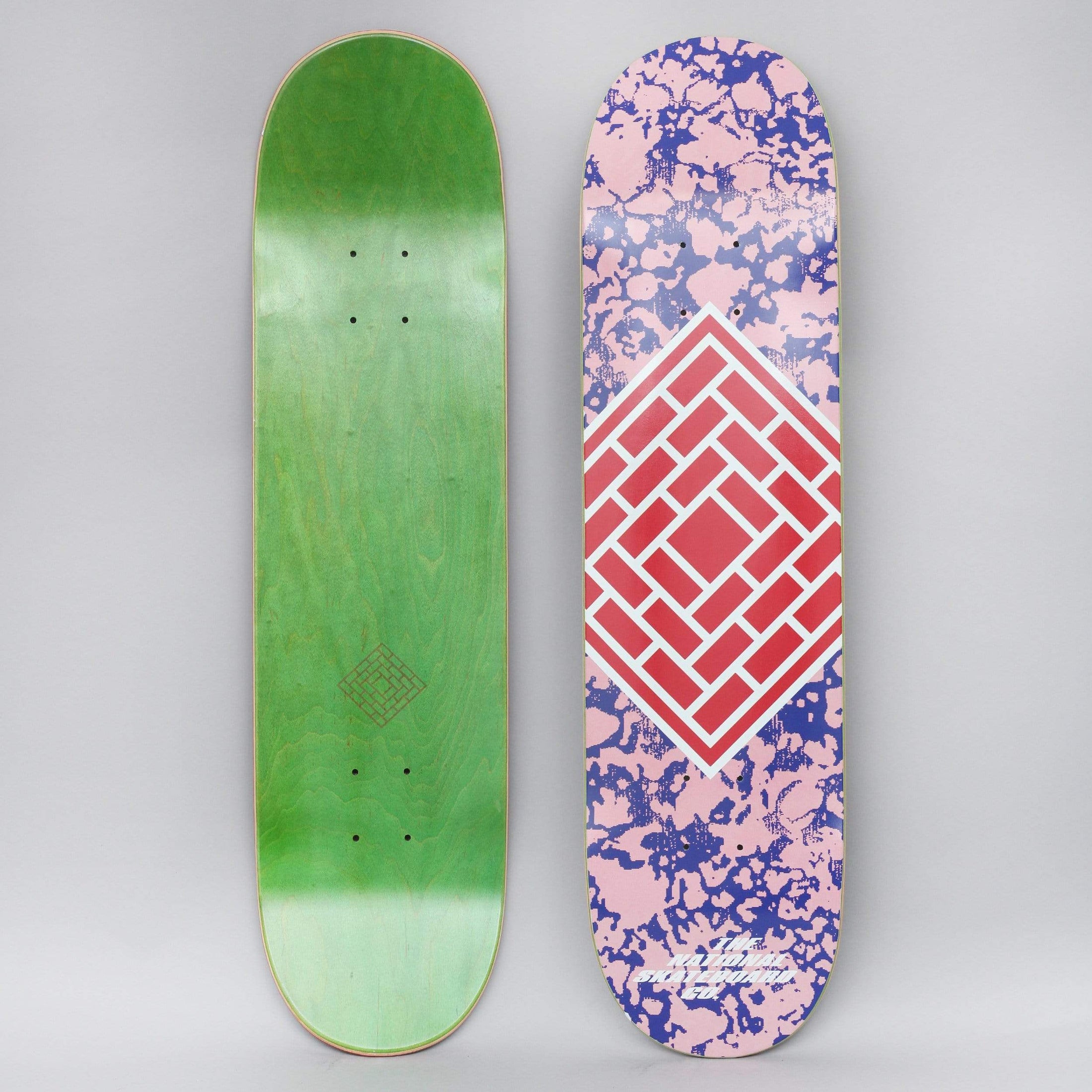 The National 7.75 Classic Skateboard Deck Pink