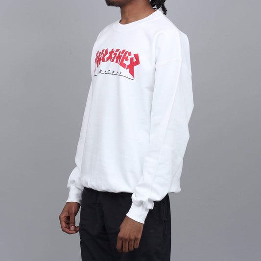 Thrasher Godzilla Crew White