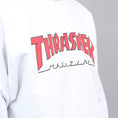 Load image into Gallery viewer, Thrasher Outlined Crew Ash Grey
