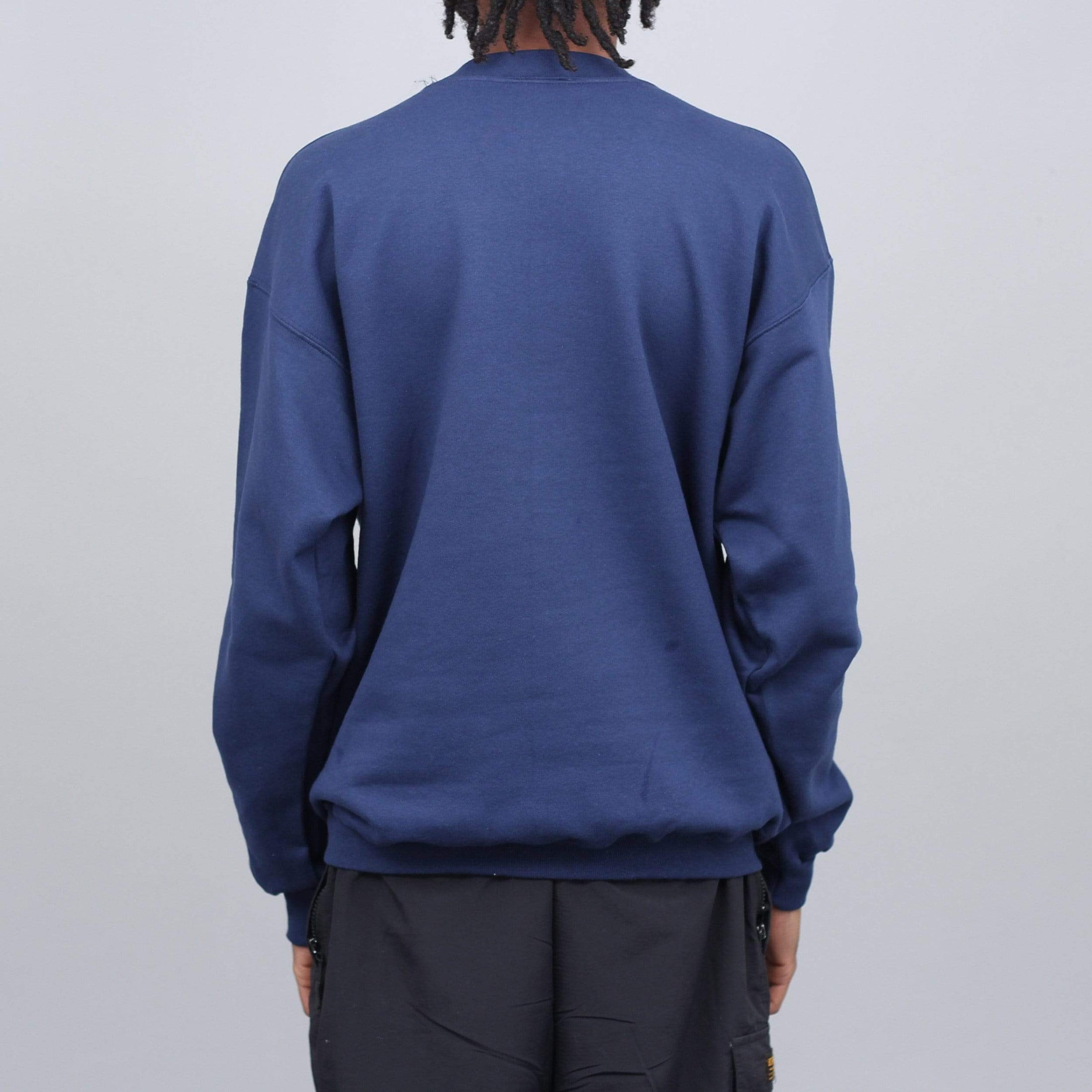 Thrasher Outlined Crew Navy