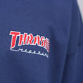 Load image into Gallery viewer, Thrasher Outlined Crew Navy
