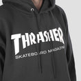 Load image into Gallery viewer, Thrasher Mag Logo Hood Black
