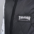 Load image into Gallery viewer, Thrasher Magazine Logo Vest Jacket Black
