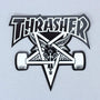 Thrasher Skate Goat Sticker Black
