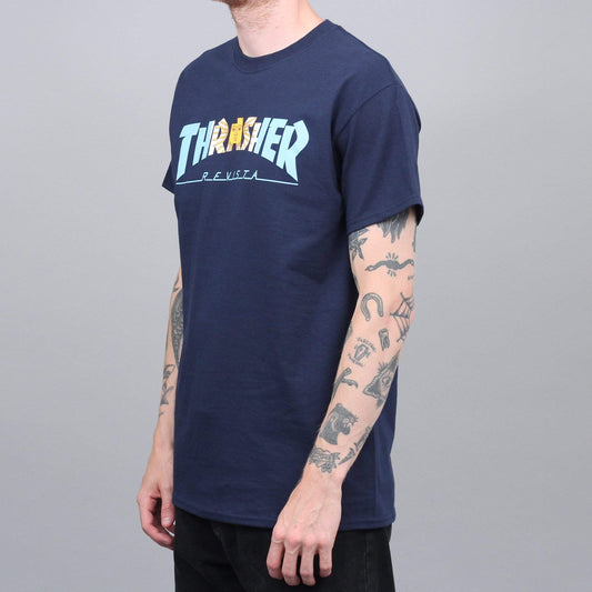 Thrasher Argentina T-Shirt Navy
