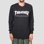 Thrasher Mag Logo Longsleeve T-Shirt Black