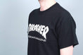 Load image into Gallery viewer, Thrasher Mag Logo T-Shirt Black / White
