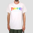 Load image into Gallery viewer, Thrasher Rainbow Mag T-Shirt White
