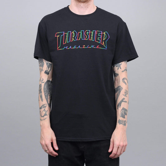 Thrasher Spectrum T-Shirt Black