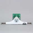Load image into Gallery viewer, Thunder 148 Flux Sonora Hollow Light Trucks White / Green (Pair)

