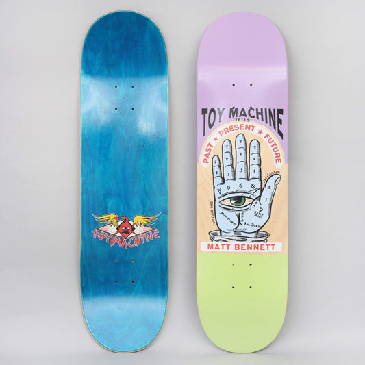 Toy Machine 8.5 Bennett Past Present Future Skateboard Deck