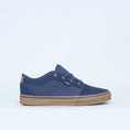 Load image into Gallery viewer, Vans Chukka Low Youth Shoes Rich Navy / Gum
