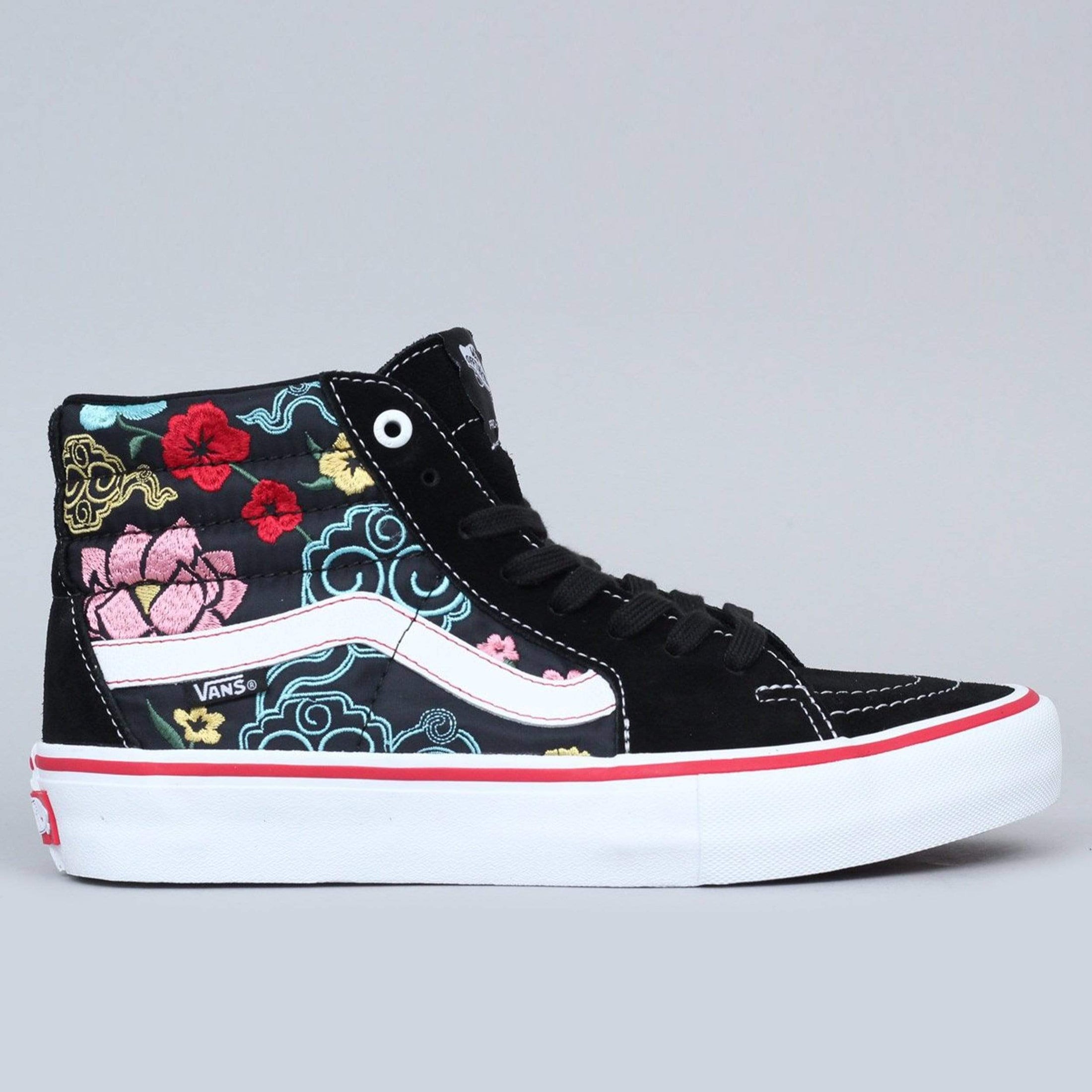 Vans Sk8-Hi Pro Shoes (Lizzie Armanto Floral) Black Multi from