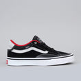 Load image into Gallery viewer, Vans TNT Advanced Prototype Youth Shoes Black / White / Red
