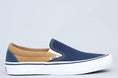 Load image into Gallery viewer, Vans Slip-On Pro Shoes Dress Blues / Medal Bronze

